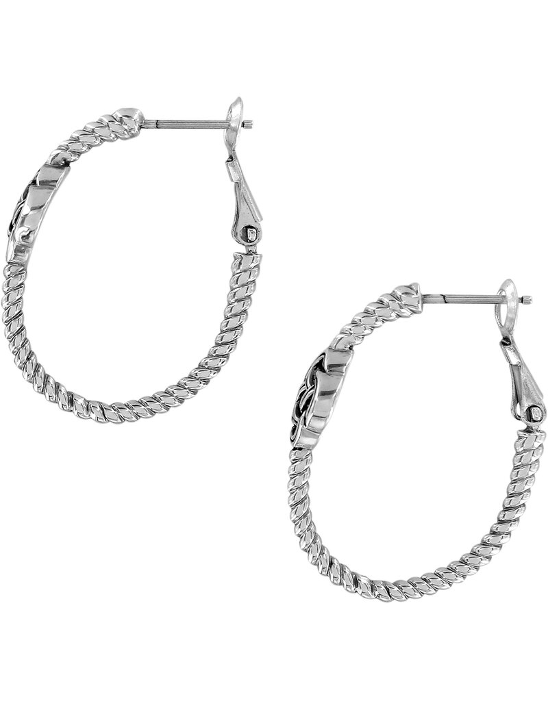 BRIGHTON Interlok Knot Rope Hoop Earrings
