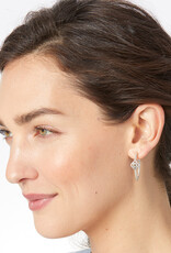 BRIGHTON Interlok Knot Rope Hoop Earrings