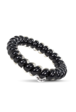 TELETIES Jet Black Large Teleties