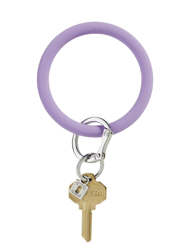 Silicone Big O Key Ring in In The Cabana