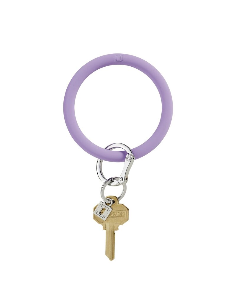 Silicone Big O Key Ring in In The Cabana