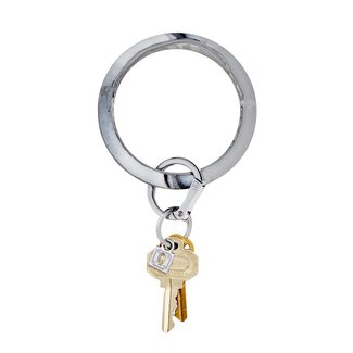 OVENTURE Silicone Big O Key Ring in Tuxedo Marble