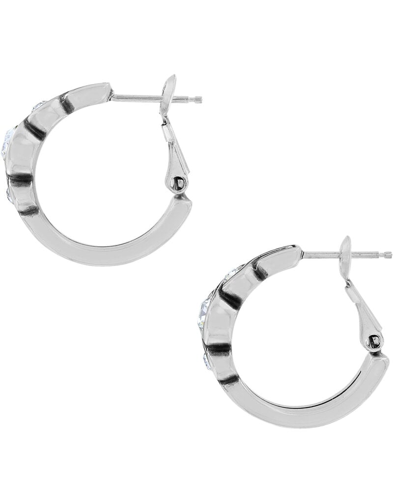 BRIGHTON Infinity Sparkle Hoop Earrings