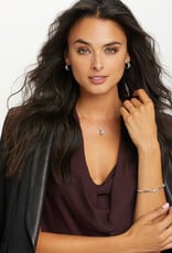 BRIGHTON Infinity Sparkle Hoop Earrings