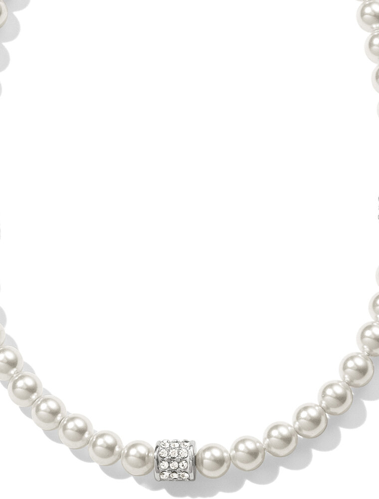 BRIGHTON Meridian Petite Pearl Station Necklace