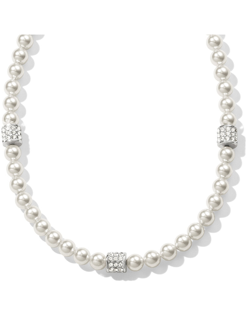 BRIGHTON Meridian Petite Pearl Station Necklace