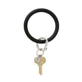 OVENTURE Silicone Big O Key Ring in Back in Black
