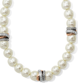BRIGHTON Neptune's Rings Peal Short Necklace