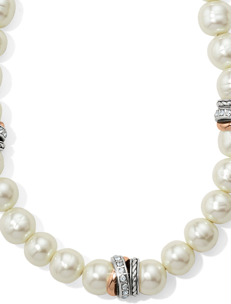 BRIGHTON Neptune's Rings Peal Short Necklace