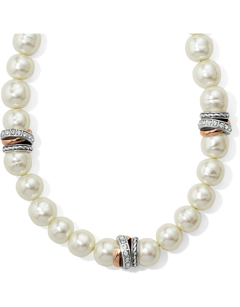 BRIGHTON Neptune's Rings Peal Short Necklace
