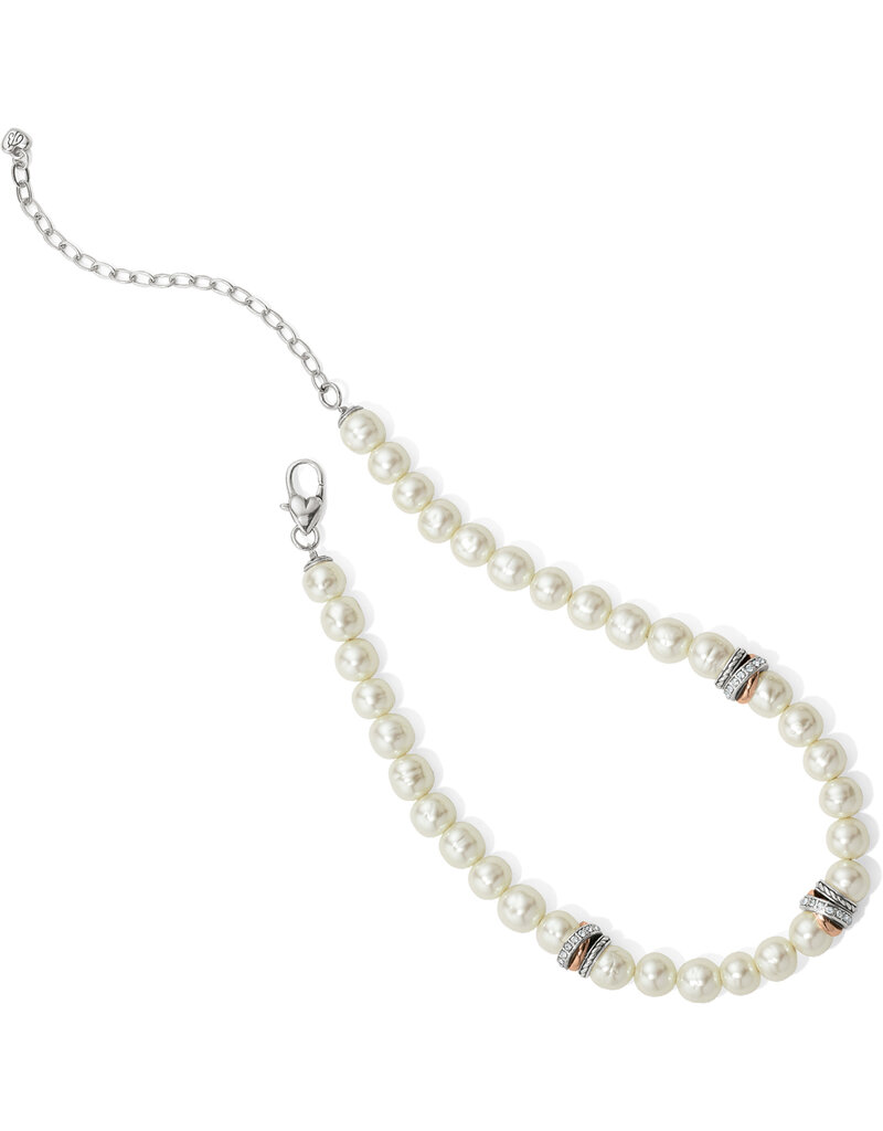 BRIGHTON Neptune's Rings Peal Short Necklace