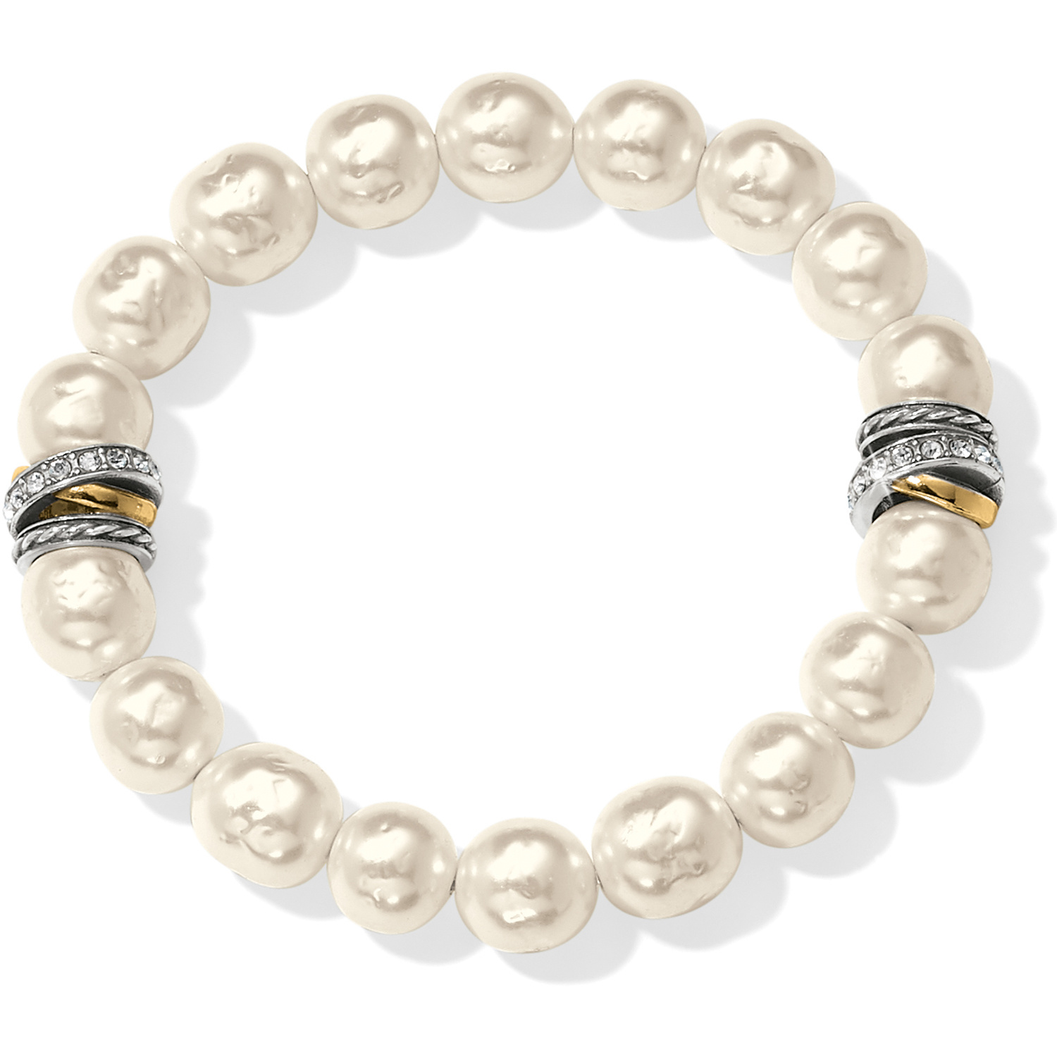 Brighton Neptune's Rings Pearl Stretch Bracelet Her Hide Out