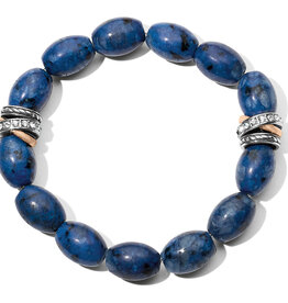 BRIGHTON Neptune's Rings Kiwi Lapis Stretch Bracelet