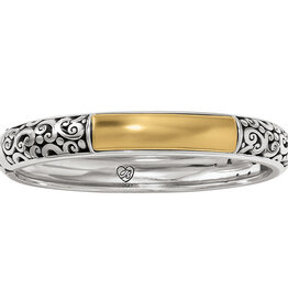 BRIGHTON Cantania Hinged Bangle in Gold