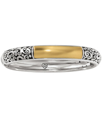 BRIGHTON Cantania Hinged Bangle in Gold