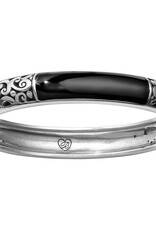 BRIGHTON Cantania Hinged Bangle in Black