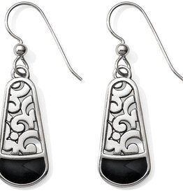 BRIGHTON Cantania French Wire Earrings in Black