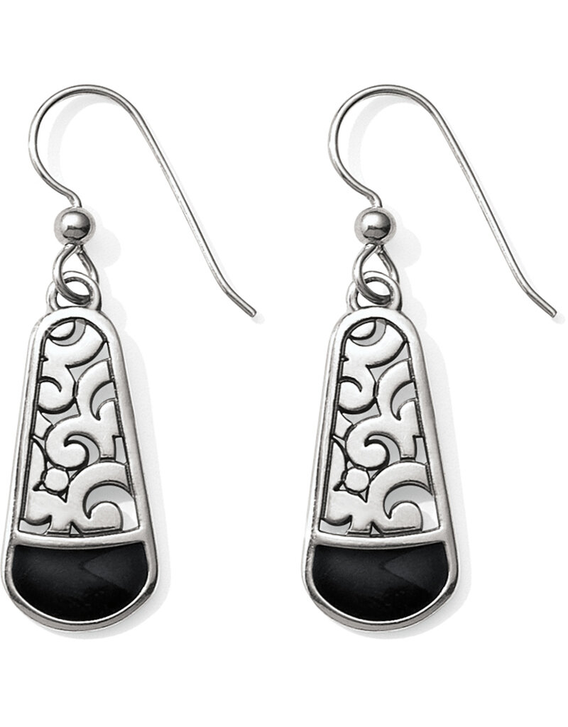 BRIGHTON Cantania French Wire Earrings in Black