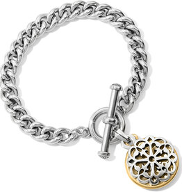 BRIGHTON Ferrara Two Tone Toggle Bracelet