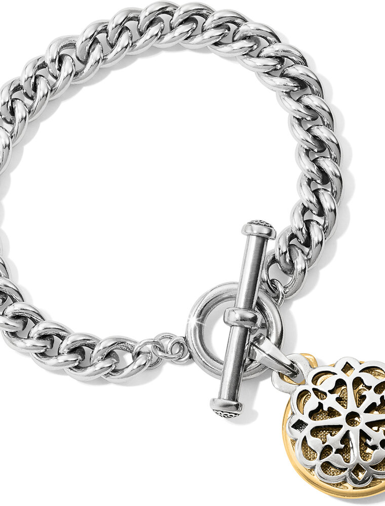BRIGHTON Ferrara Two Tone Toggle Bracelet