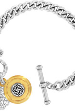 BRIGHTON Ferrara Two Tone Toggle Bracelet