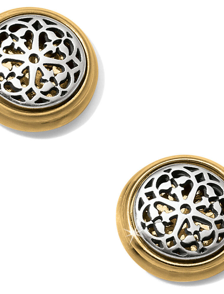 BRIGHTON Ferrara Two Tone Post Earrings