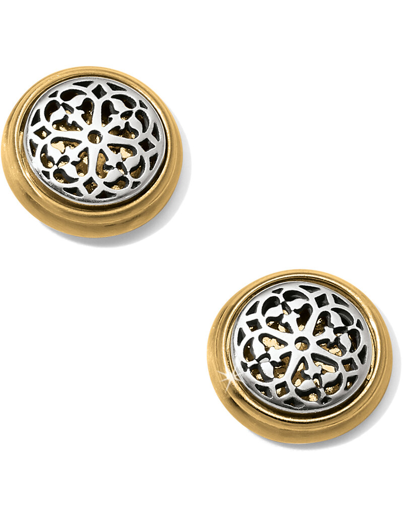 BRIGHTON Ferrara Two Tone Post Earrings