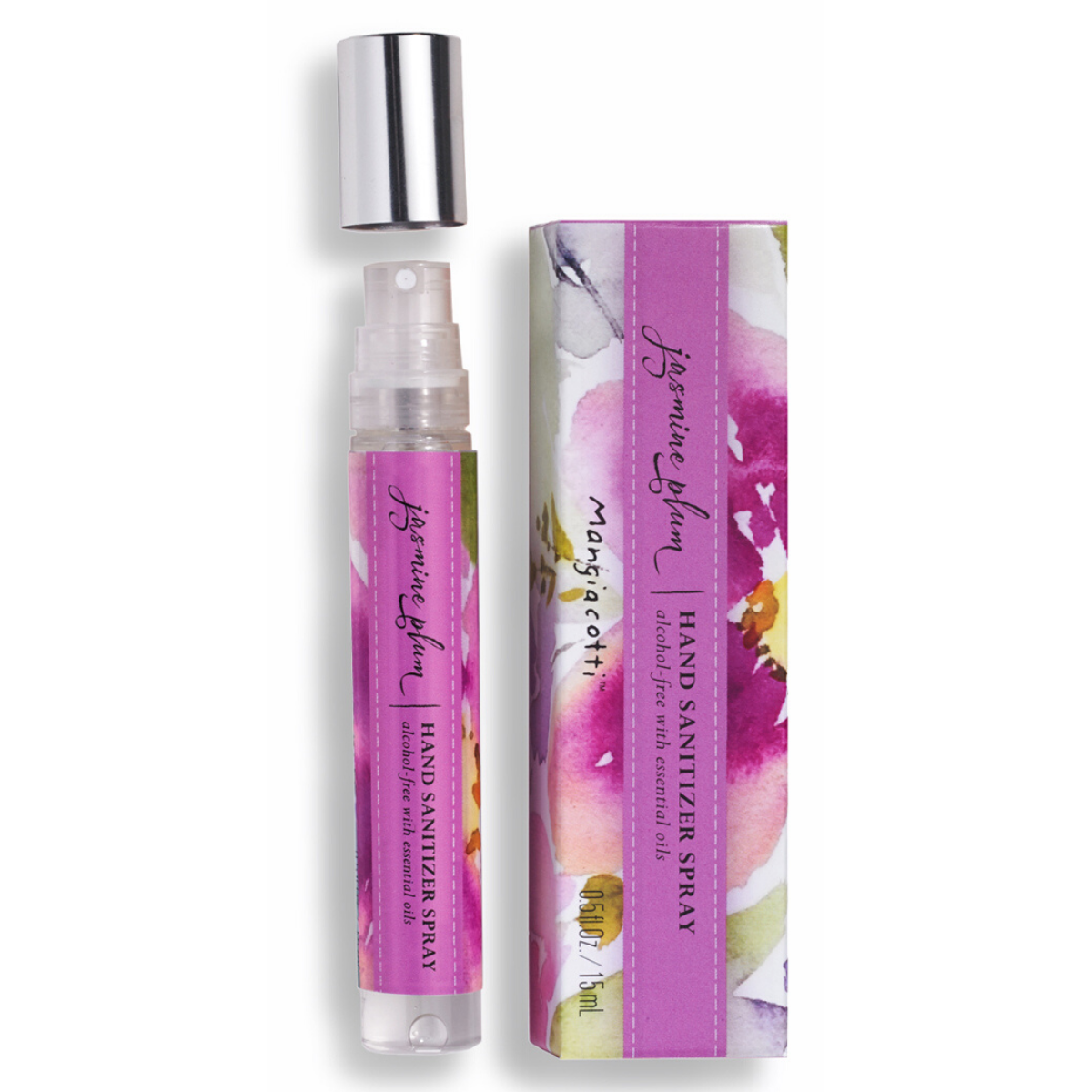 Mangiacotti Hand Sanitizer Spray in Jasmine Plum Her Hide Out