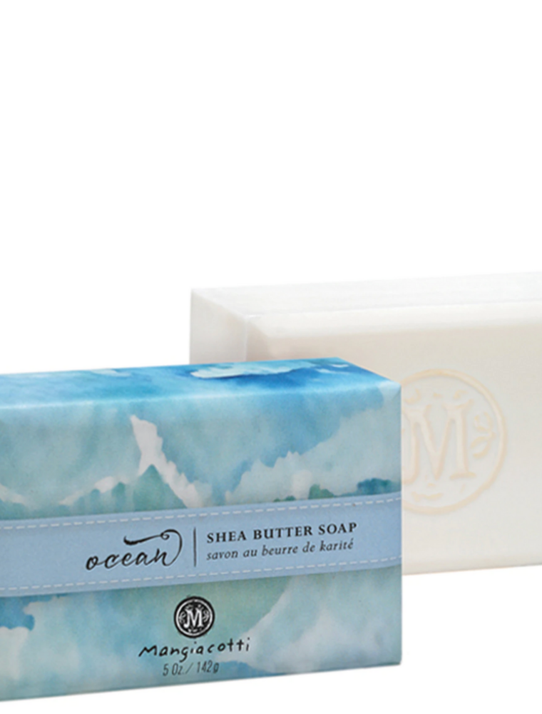 MANGIACOTTI LLC Shea Butter Bar Soap in Ocean