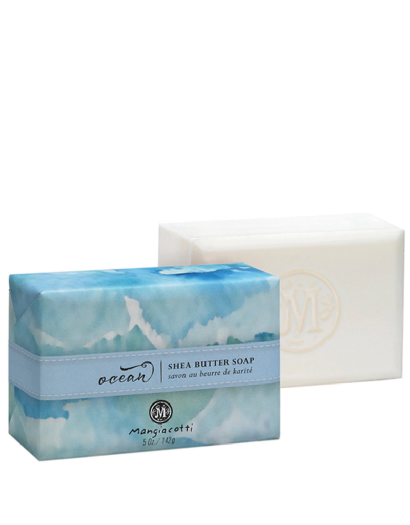 MANGIACOTTI LLC Shea Butter Bar Soap in Ocean