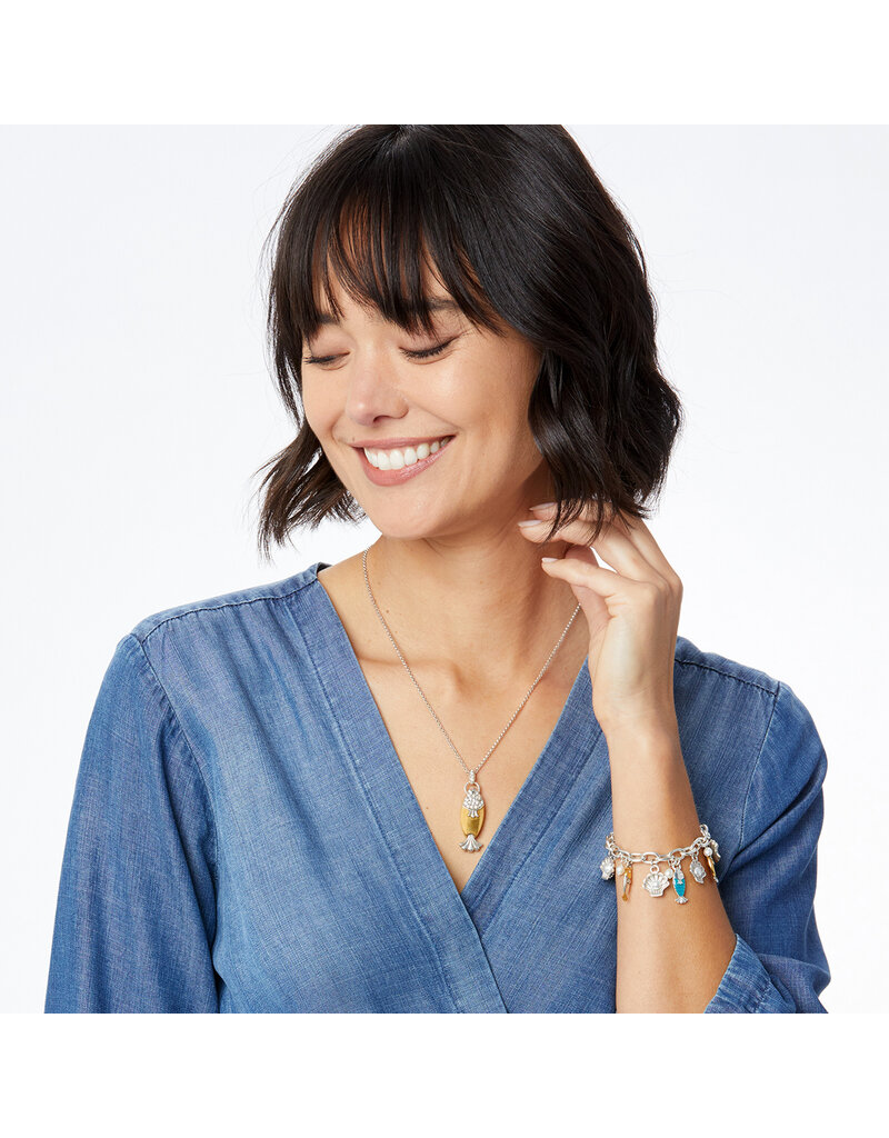 BRIGHTON Ocean Dream Fish Pendant Necklace