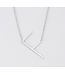 Medium Initial F Necklace