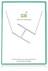COOL & INTERESTING Medium Initial H Necklace