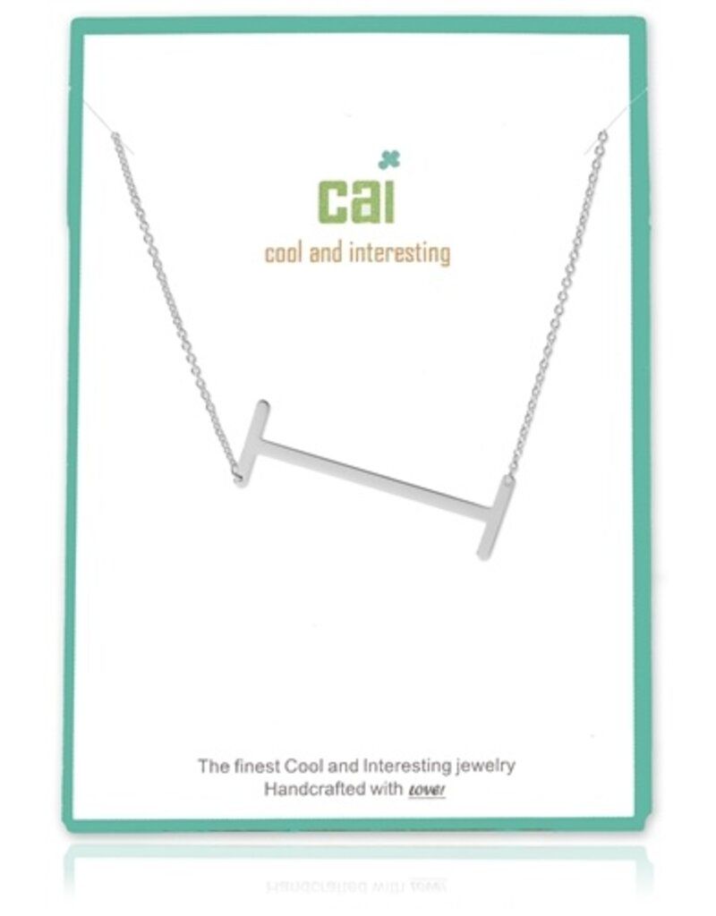 COOL & INTERESTING Medium Initial I Necklace