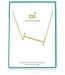 Medium Initial I Necklace