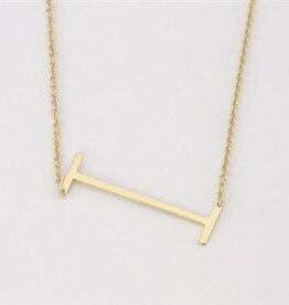 COOL & INTERESTING Medium Initial I Necklace