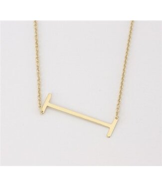 COOL & INTERESTING Medium Initial I Necklace