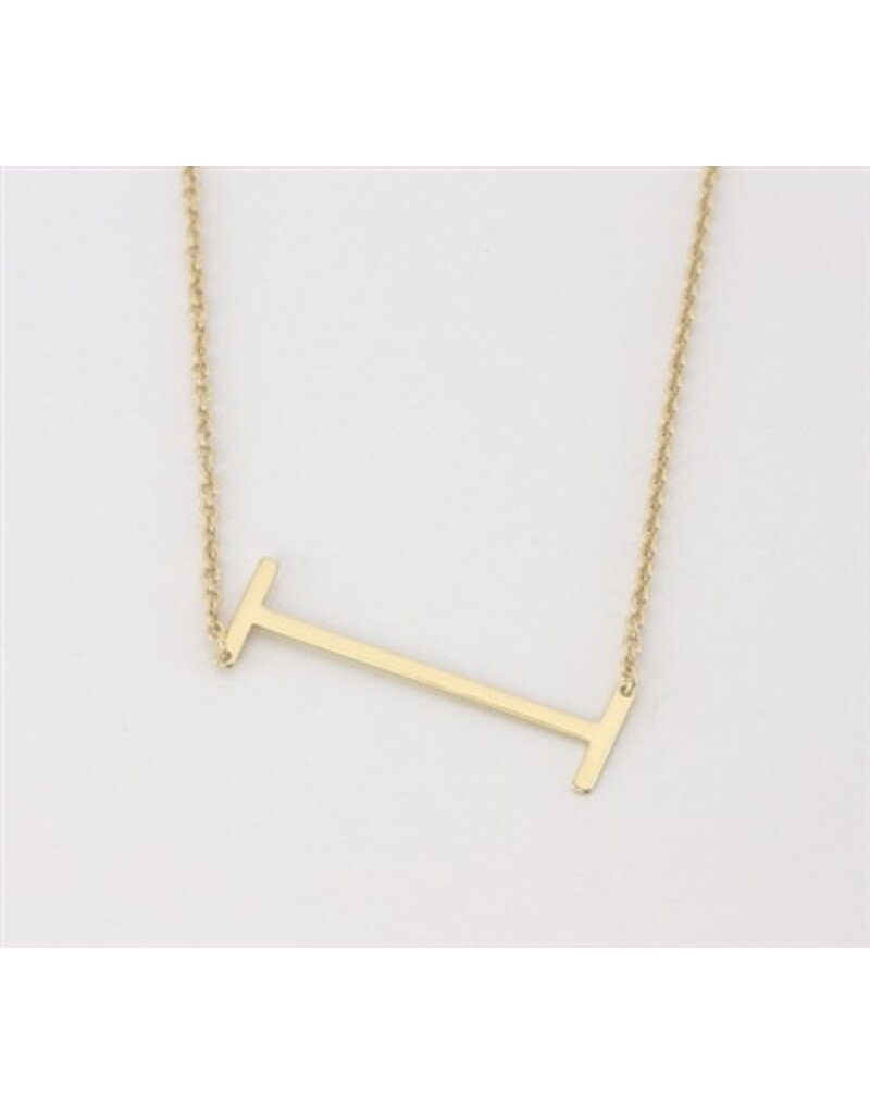 COOL & INTERESTING Medium Initial I Necklace
