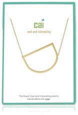COOL & INTERESTING Medium Initial D Necklace