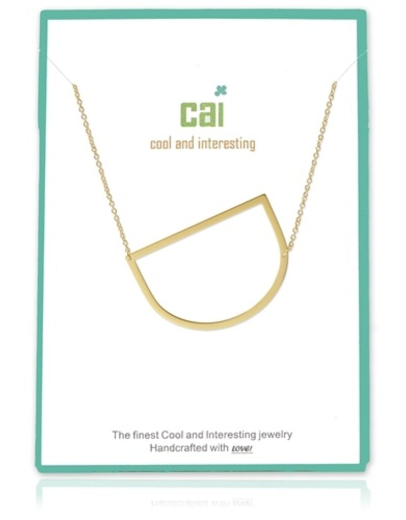 COOL & INTERESTING Medium Initial D Necklace