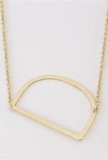 COOL & INTERESTING Medium Initial D Necklace