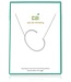Medium Initial C Necklace