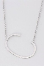 COOL & INTERESTING Medium Initial C Necklace