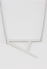 COOL & INTERESTING Medium Initial A Necklace