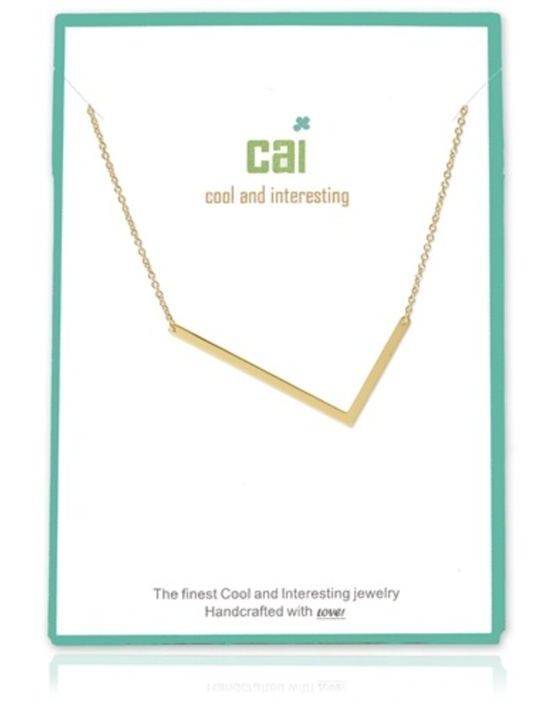 COOL & INTERESTING Medium Initial L Necklace