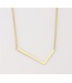 Medium Initial L Necklace
