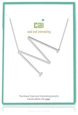 COOL & INTERESTING Medium Initial M Necklace