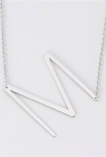 COOL & INTERESTING Medium Initial M Necklace