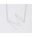 Medium Initial M Necklace