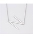 Medium Initial N Necklace